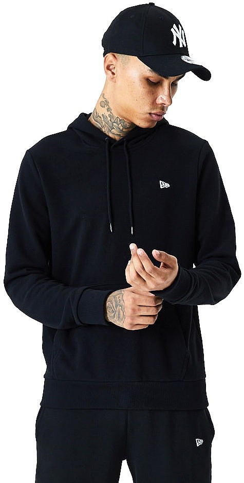 shirts New Era Essentials Flag - Black - men´s