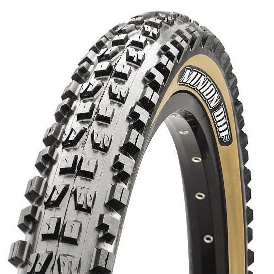 pneu de vélo Maxxis Minion DHF Front Kevlar 27.5"x2.50" WT EXO T.R. - Black/Skinwall