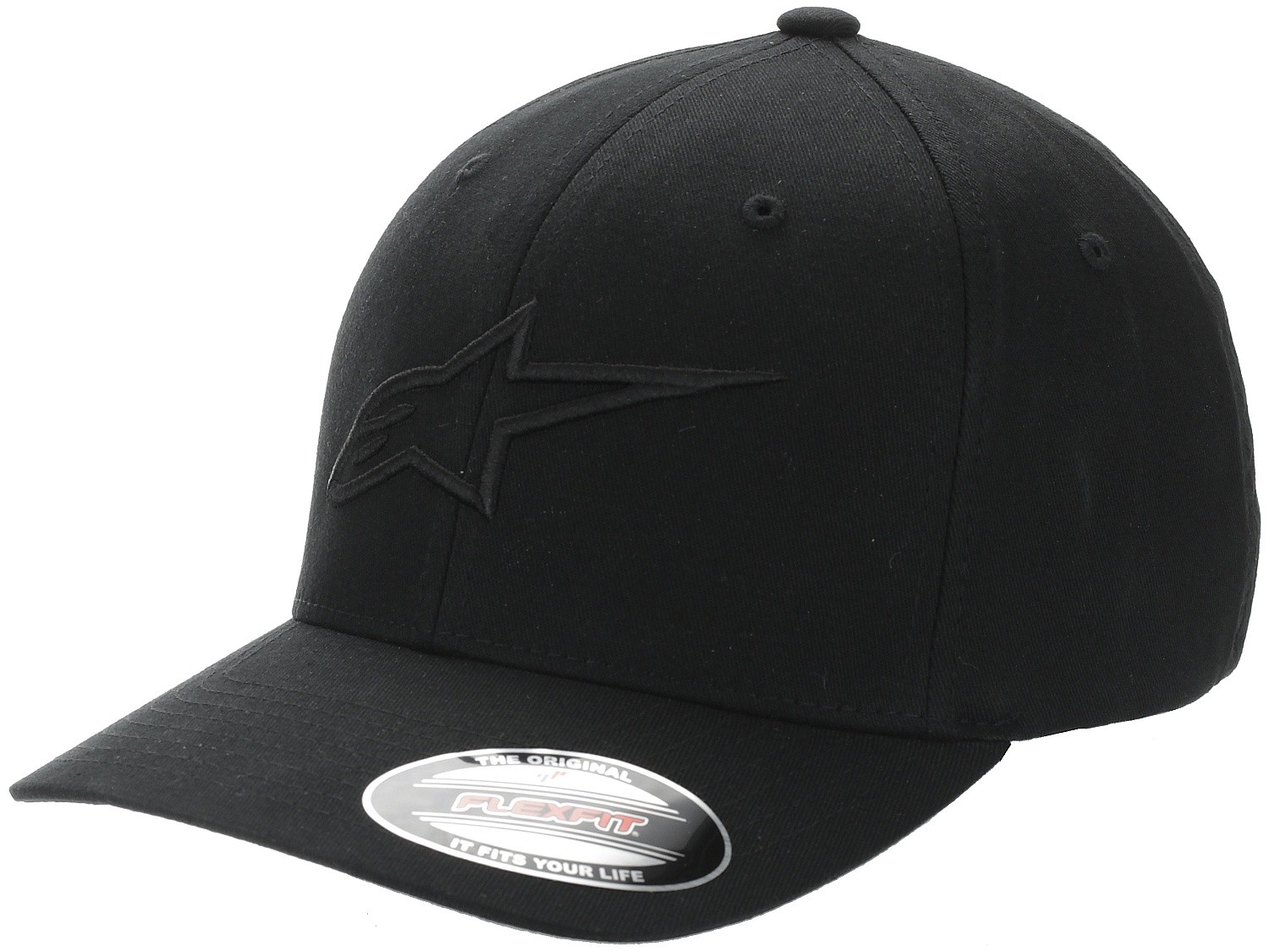 cap Alpinestars Ageless Curve - Black/Black - men´s