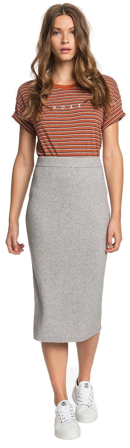 fustă Roxy On My Cloud - SGRH/Heritage Heather - women´s