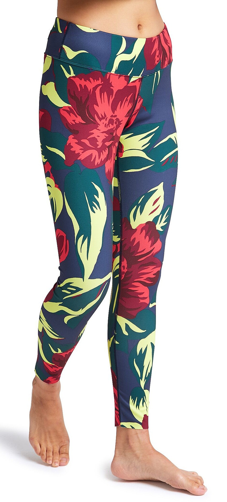 kalesony Burton Midweight - Hibiscus Pink Floral - snowboard