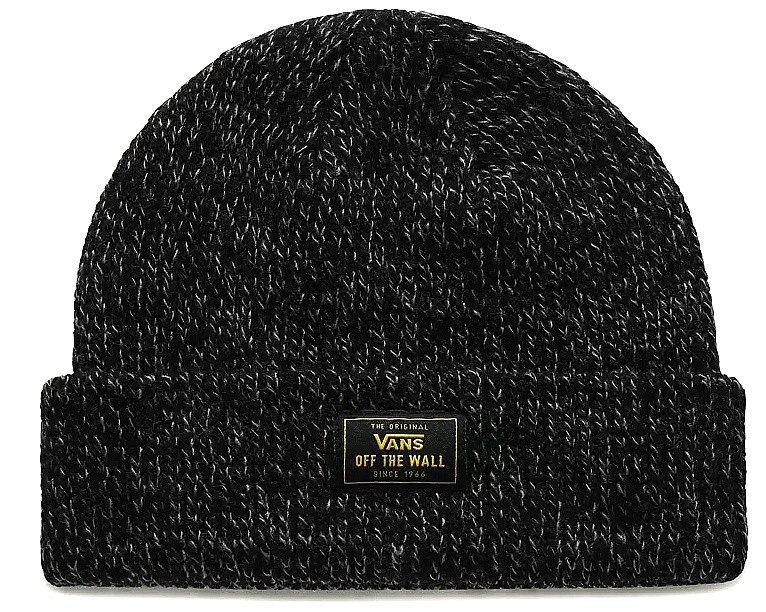 căciulă Vans Bruckner Cuff - Black Heather - men´s