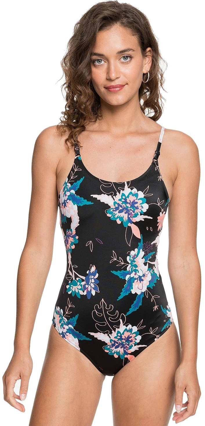 maillot de bain Roxy Fitness Fa Tech One Piece - XKBW/True Black Vallay - women´s