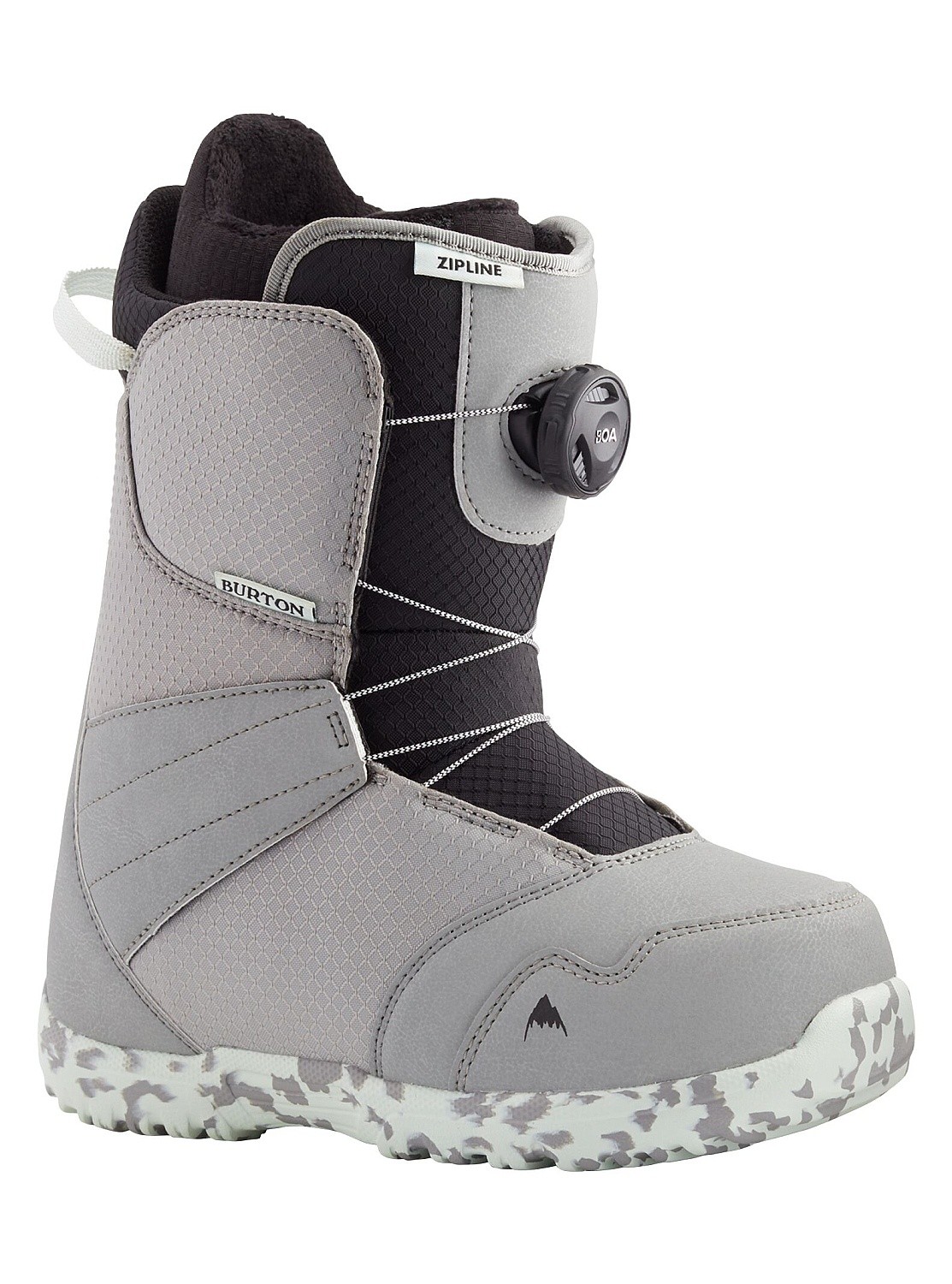 обувь Burton Zipline Boa - Gray/Neo-Mint - unisex junior