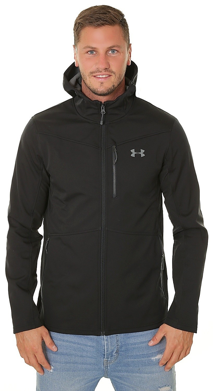 kurtka Under Armour ColdGear Infrared Shield - 001/Black/Black/Pitch Gray