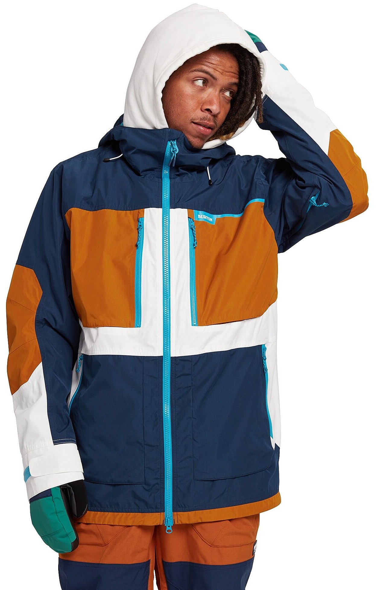 snowboard jacket blue