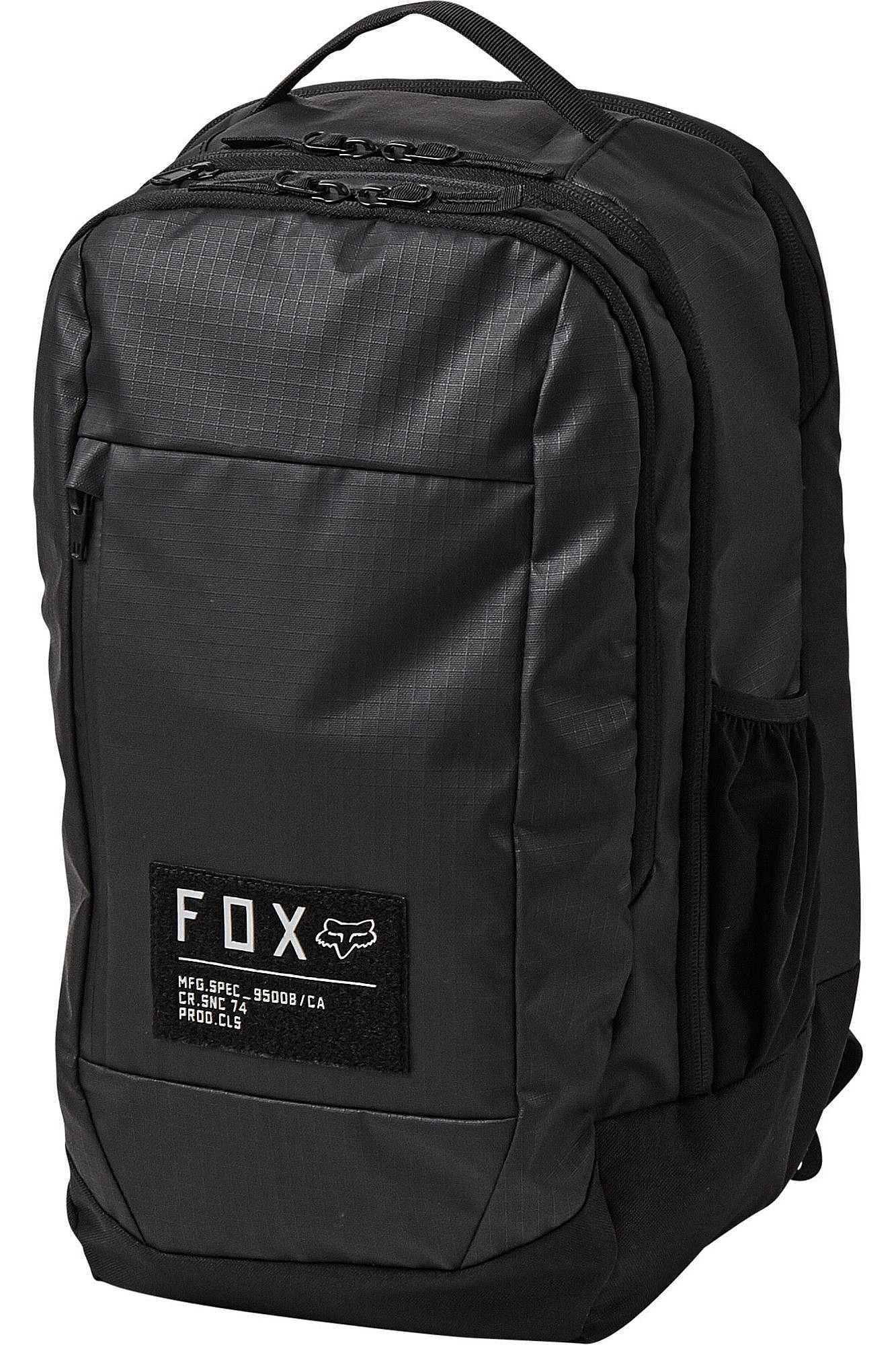 fox laptop backpack black