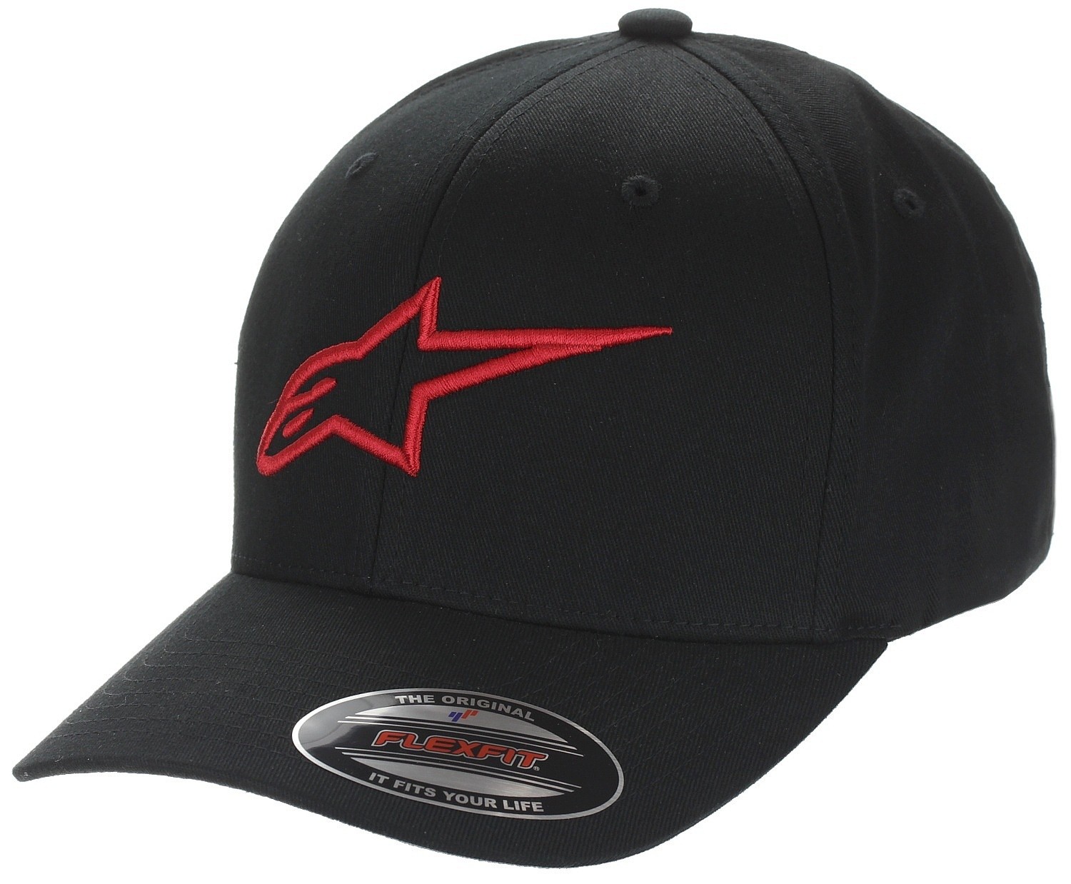 кепка Alpinestars Ageless Curve - Black/Red - men´s