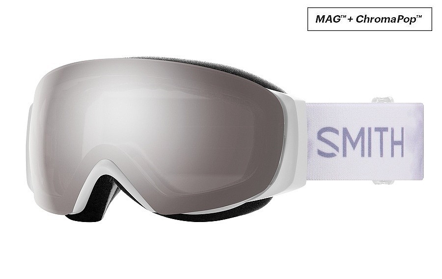 okuliare Smith I/O MAG S - White Florals/ChromaPop Sun Platinum Mirror