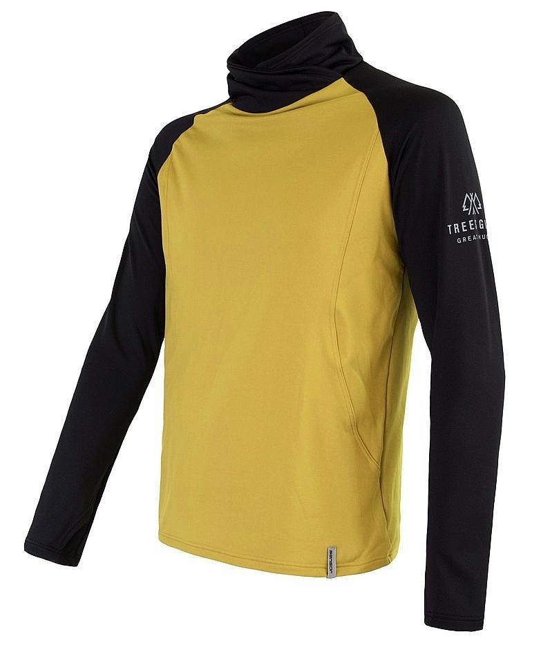 linne Sensor Coolmax LS - Mustard/Black - men´s
