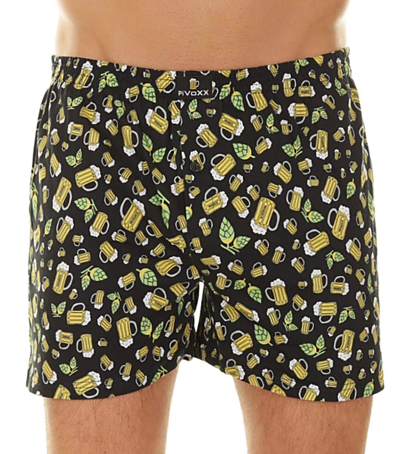 Boxershorts Voxx Karlos - Small Beer/Black - men´s