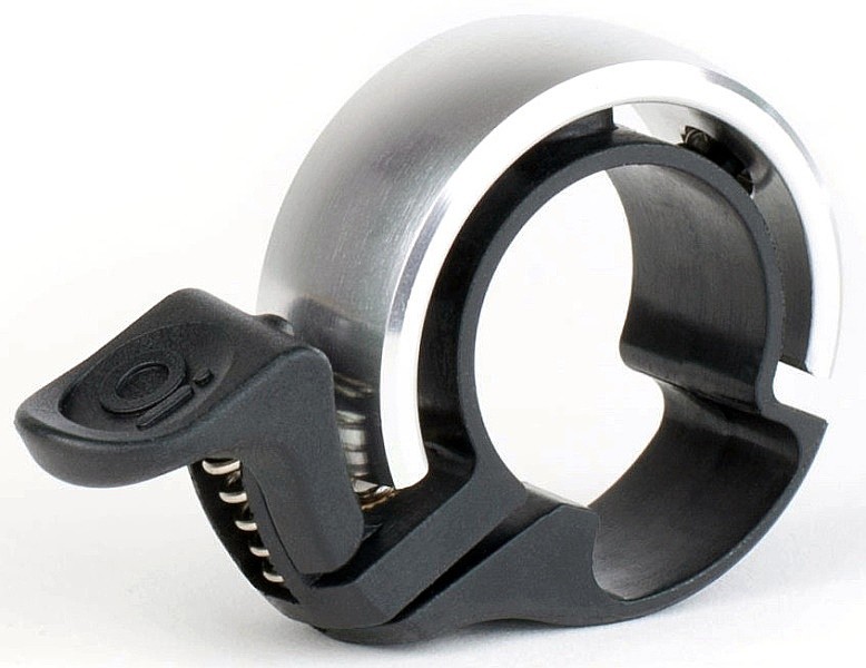 timbre de bicicleta Knog Oi Classic - Silver