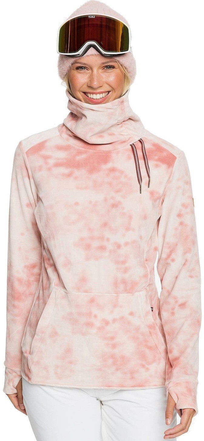 Roxy Slopes Fever - Sudadera polar con capucha y cremallera para Mujer  Dusty Rose (Mkp0) | Sudaderas Mujer ~ Concha Vidal