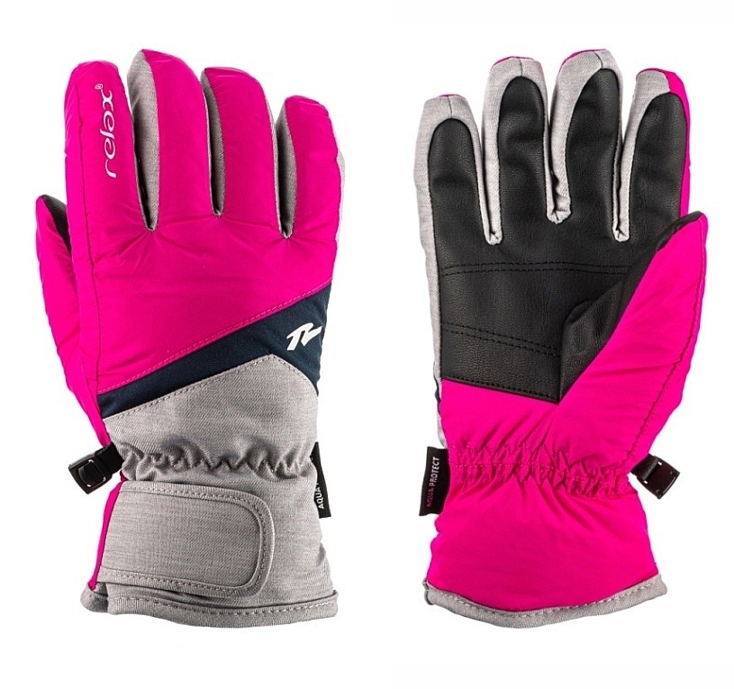 gants Relax Laro - RR23D/Gray/Pink/Blue - unisex junior