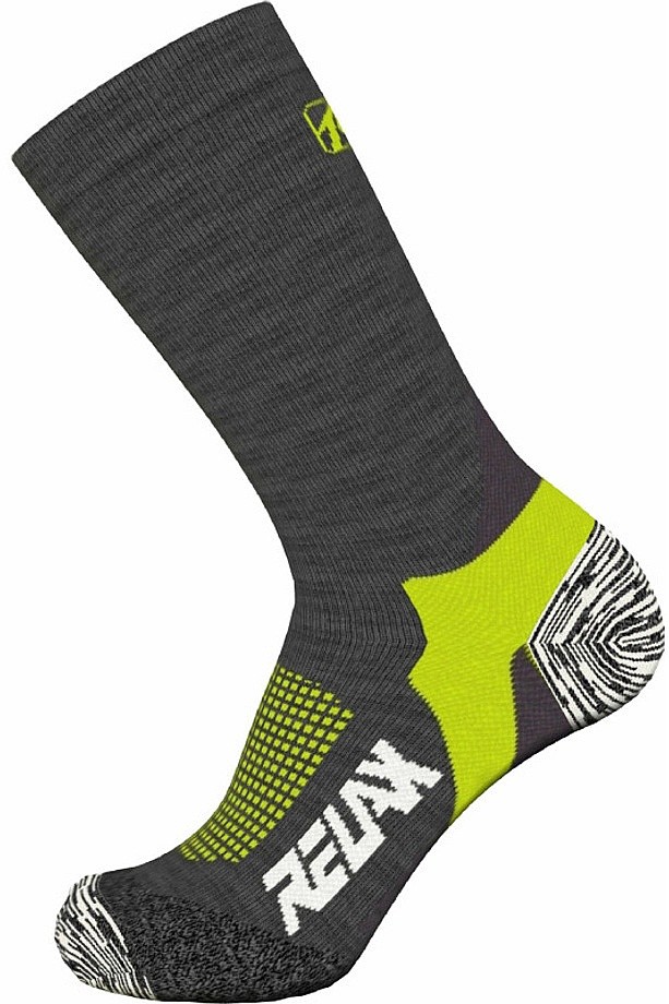 skarpetki Relax Nordic - RSO37/Dark Gray/Neon Green