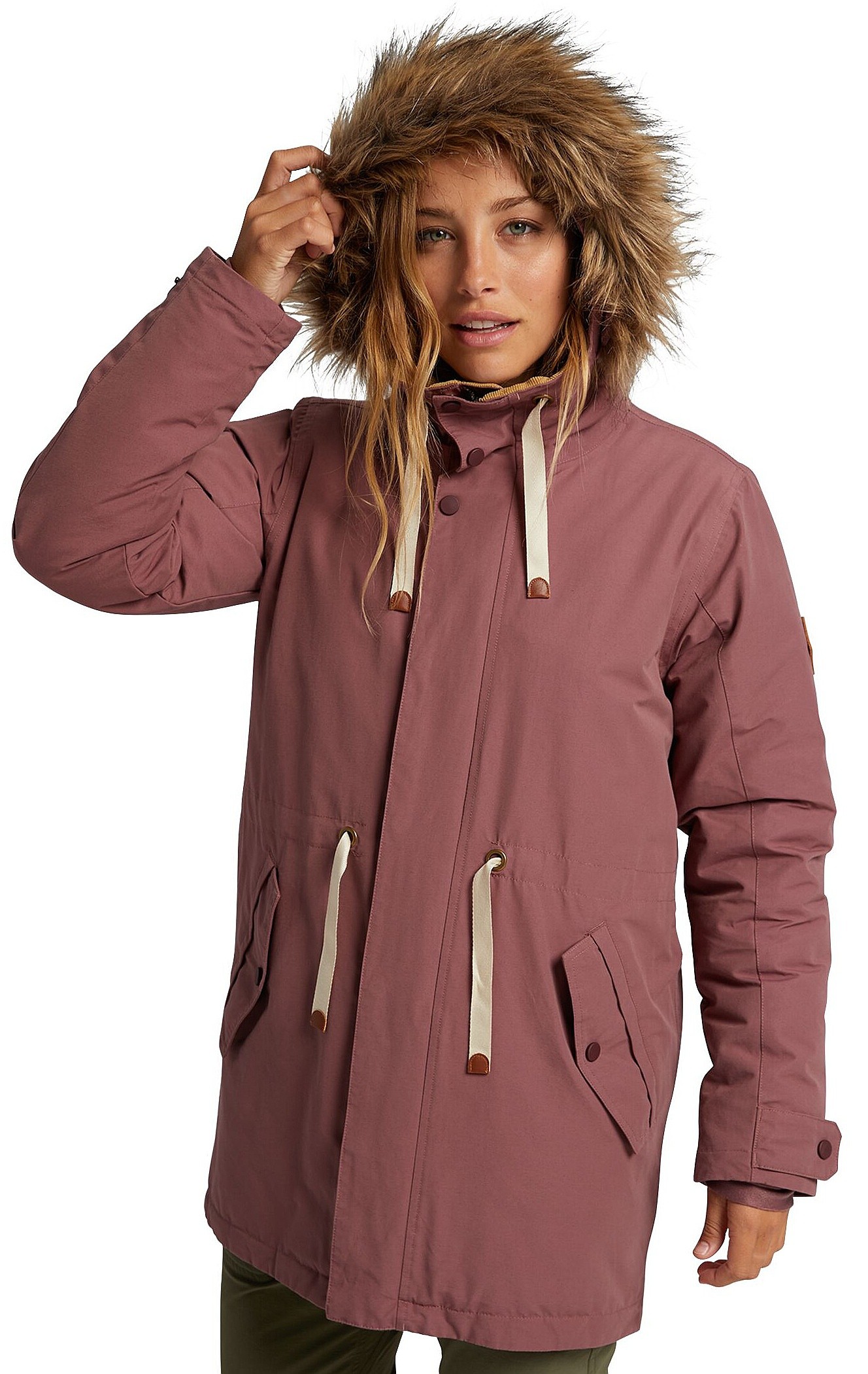 куртка Burton Saxton - Rose Brown - women´s