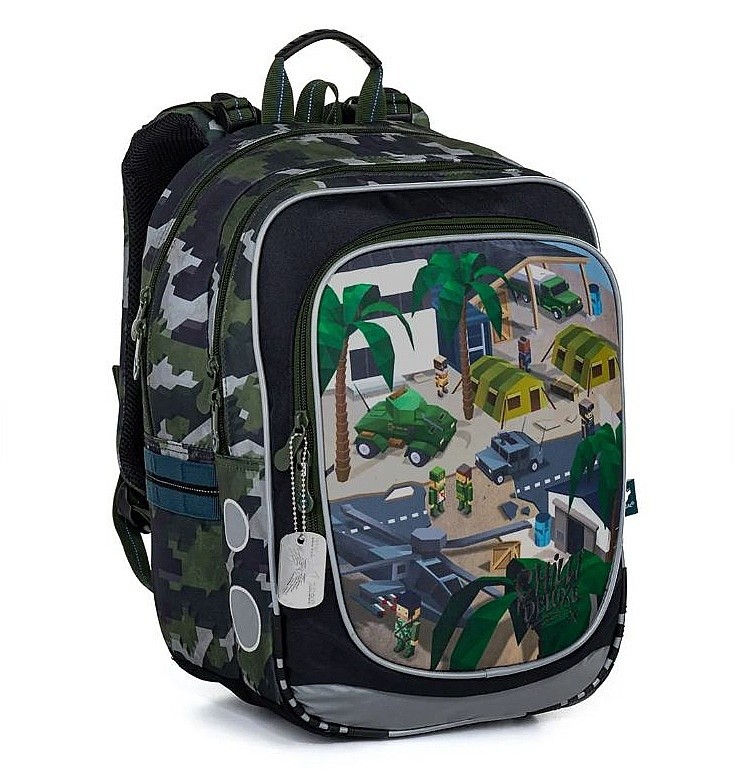 Rucksack Topgal ENDY 21016 - B/Army - boy´s