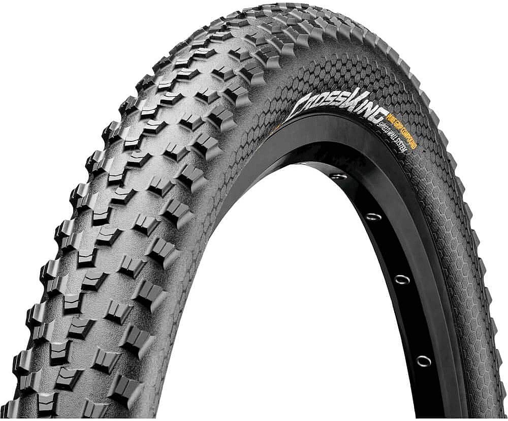 pneu de vélo Continental Cross King II ShieldWall TR kevlar 29"x2.20" - Black/Black