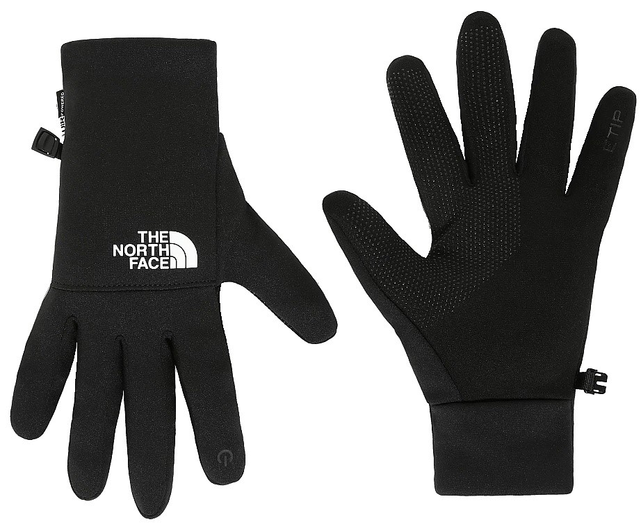 перчатки The North Face Etip Recycled - TNF Black/TNF White - men´s