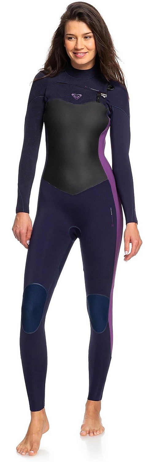 néoprène Roxy 3/2 Performance LS CZ Hydroloc - XBPP/Deep Indigo/ Dark Violet - women´s