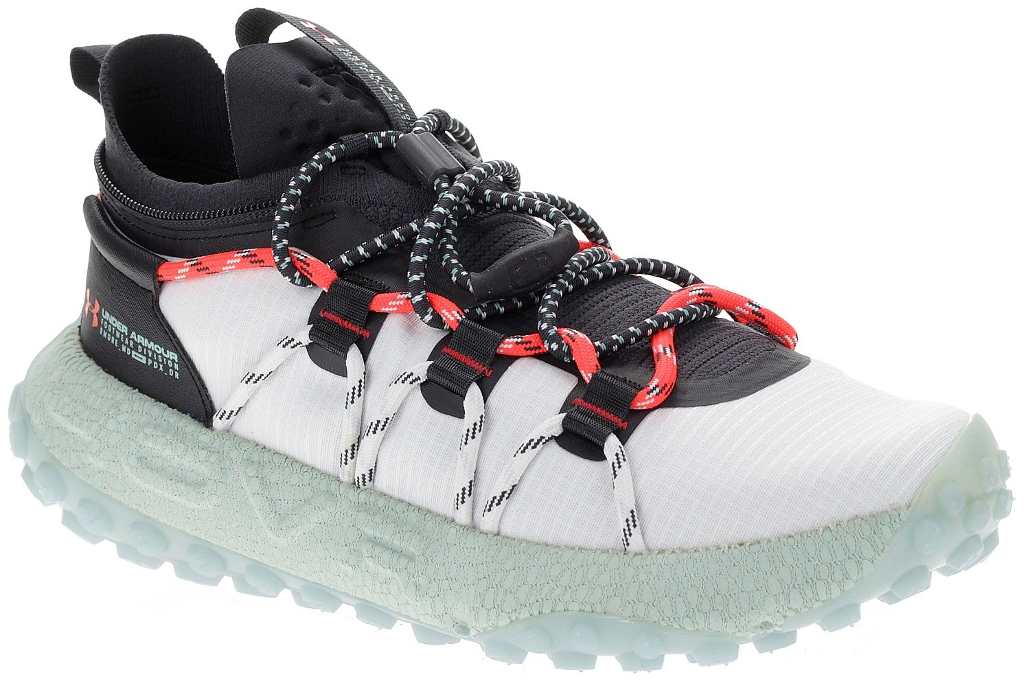 Schuhe Under Armour Hovr Summit Fat Tire - 100/White Enamel/Blue/Black