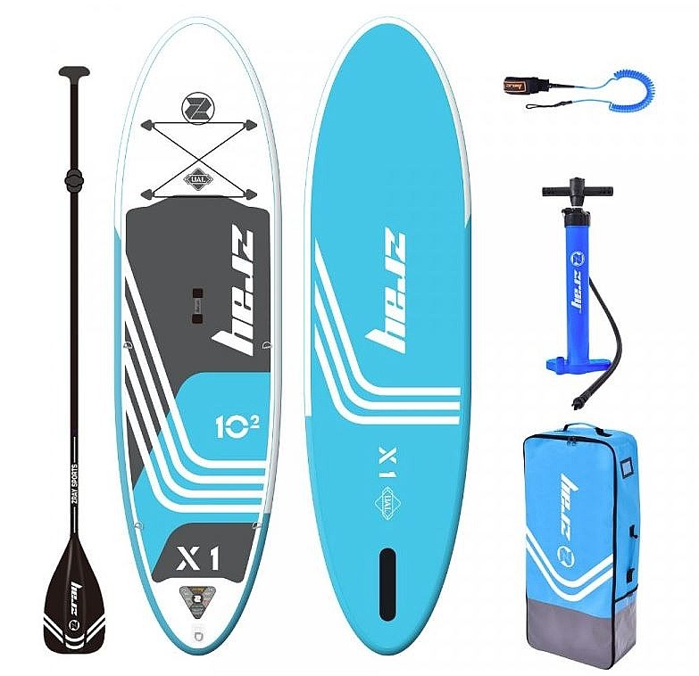 planche à pagaie Zray X1 X-Rider 10'2"x32"x6" - Blue