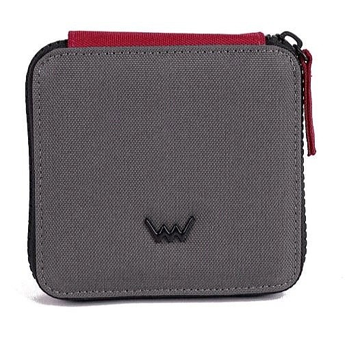 portfel Vuch Meslie - Dark Gray/Red
