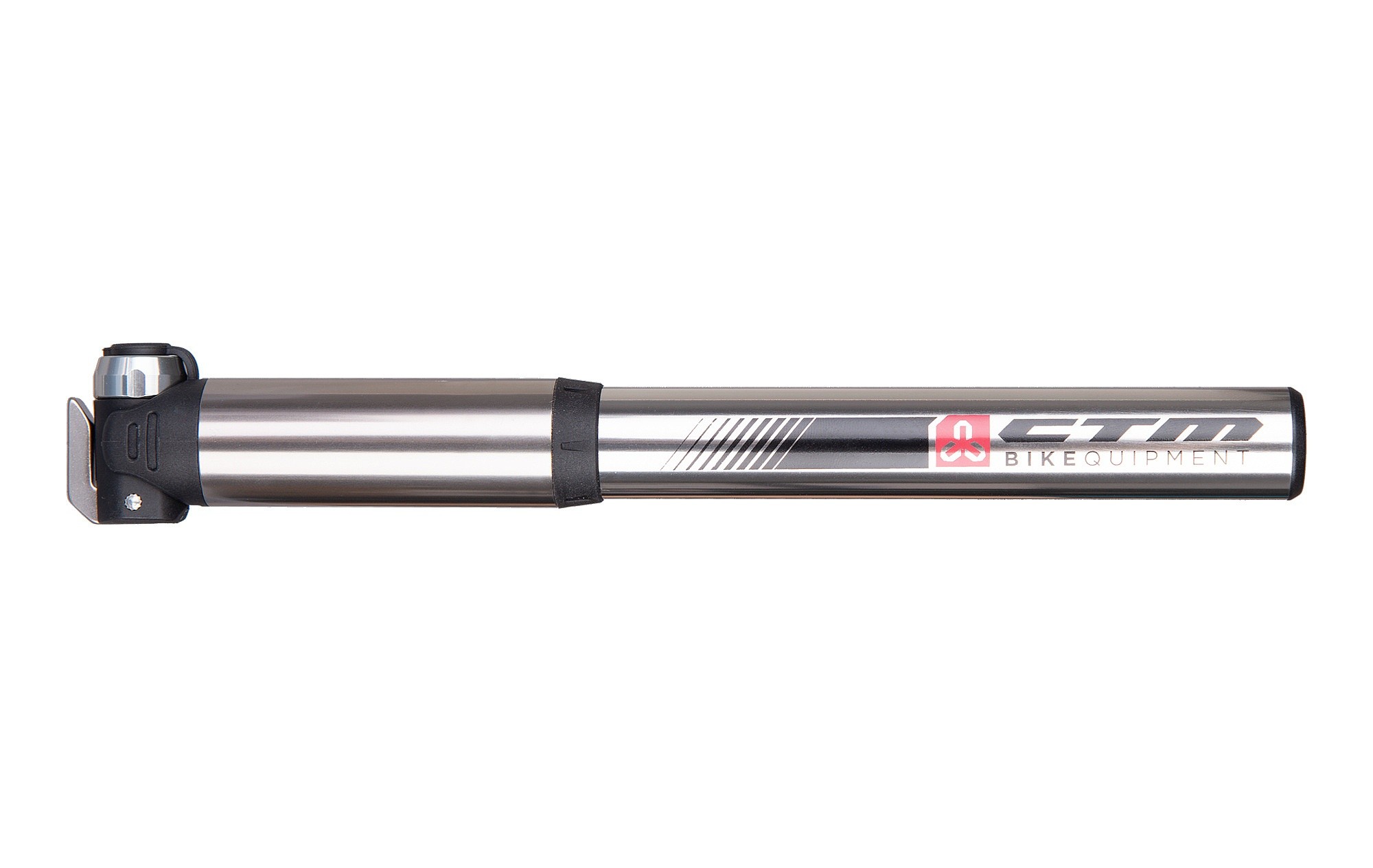 pompa per bicicletta CTM CNC - Silver