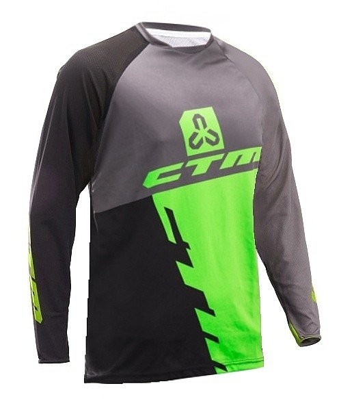 jersey CTM Enduro Line 2 LS - Black 