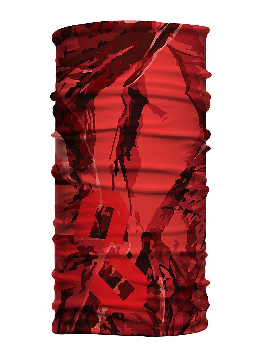 hoofd-/halsdoek CTM Wrap - Red Overdose