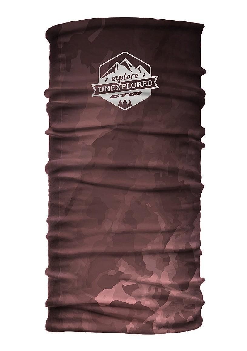 sál CTM Wrap - Marble Badge Red