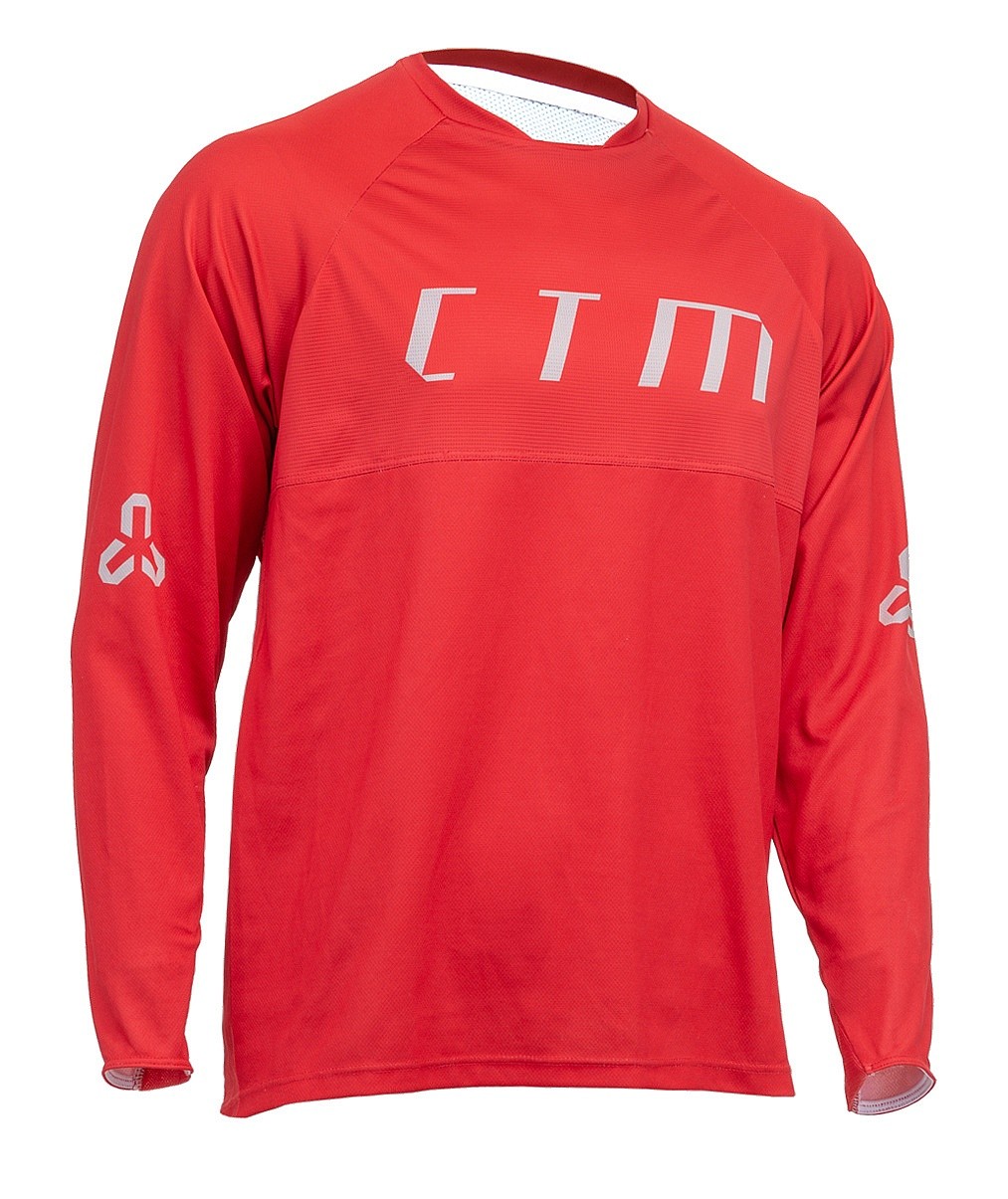 trøje CTM Rovay LS - Winner Red - men´s