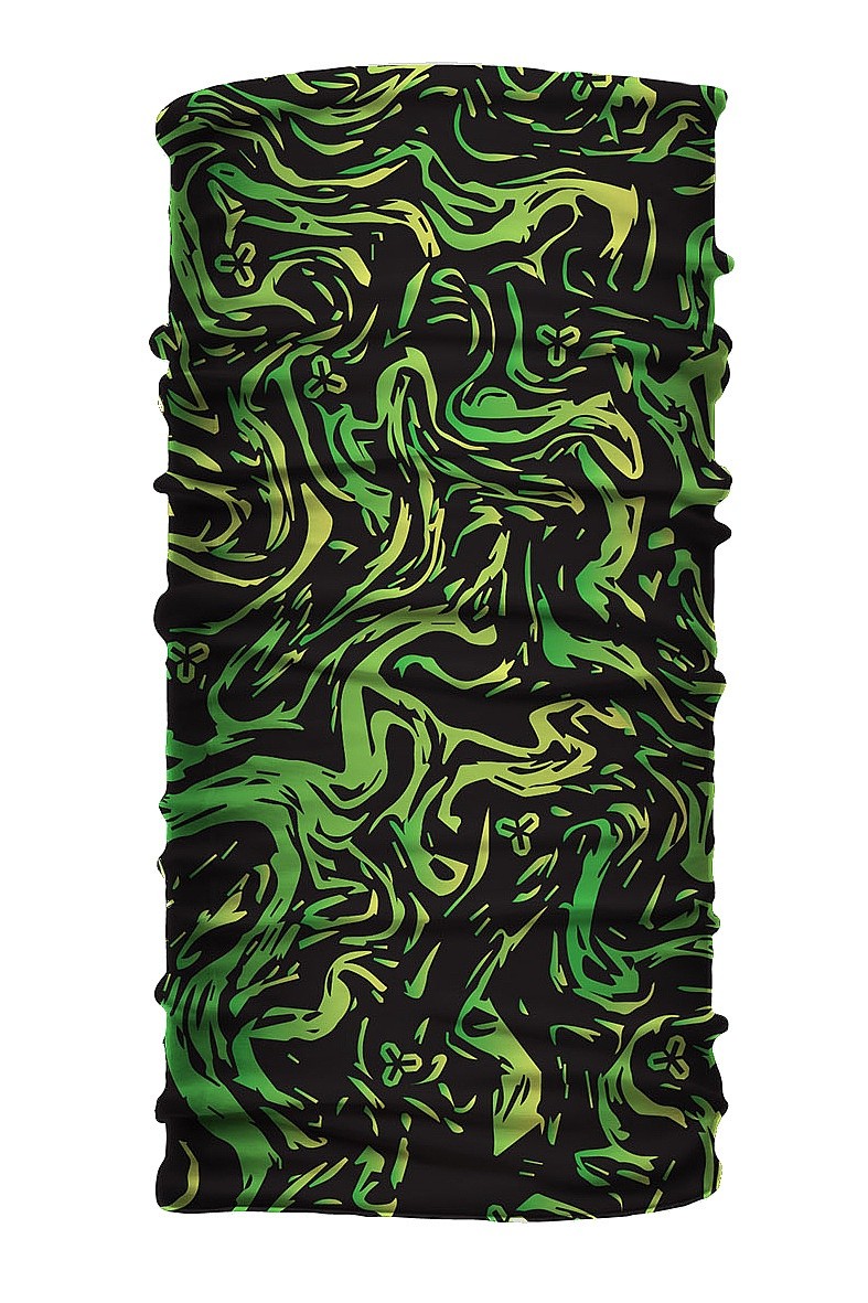 hoofd-/halsdoek CTM Wrap - Neon Graphite