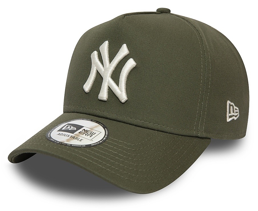 olive yankees hat
