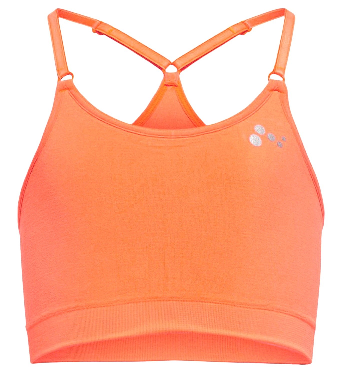 бюстгальтер ONLY Play Lea Cir Top - Sunset Orange - girl´s