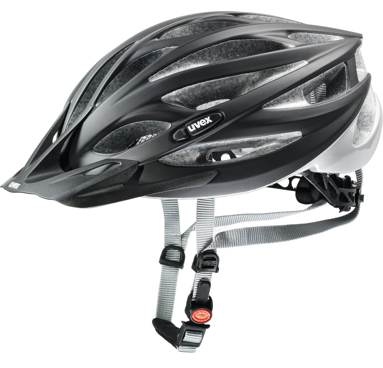 casque Uvex Oversize - Black Mat/Silver