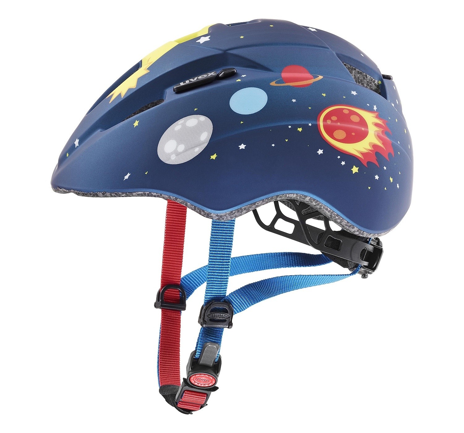 casco Uvex Kid 2 CC - Dark Blue Rocket Mat - kid´s