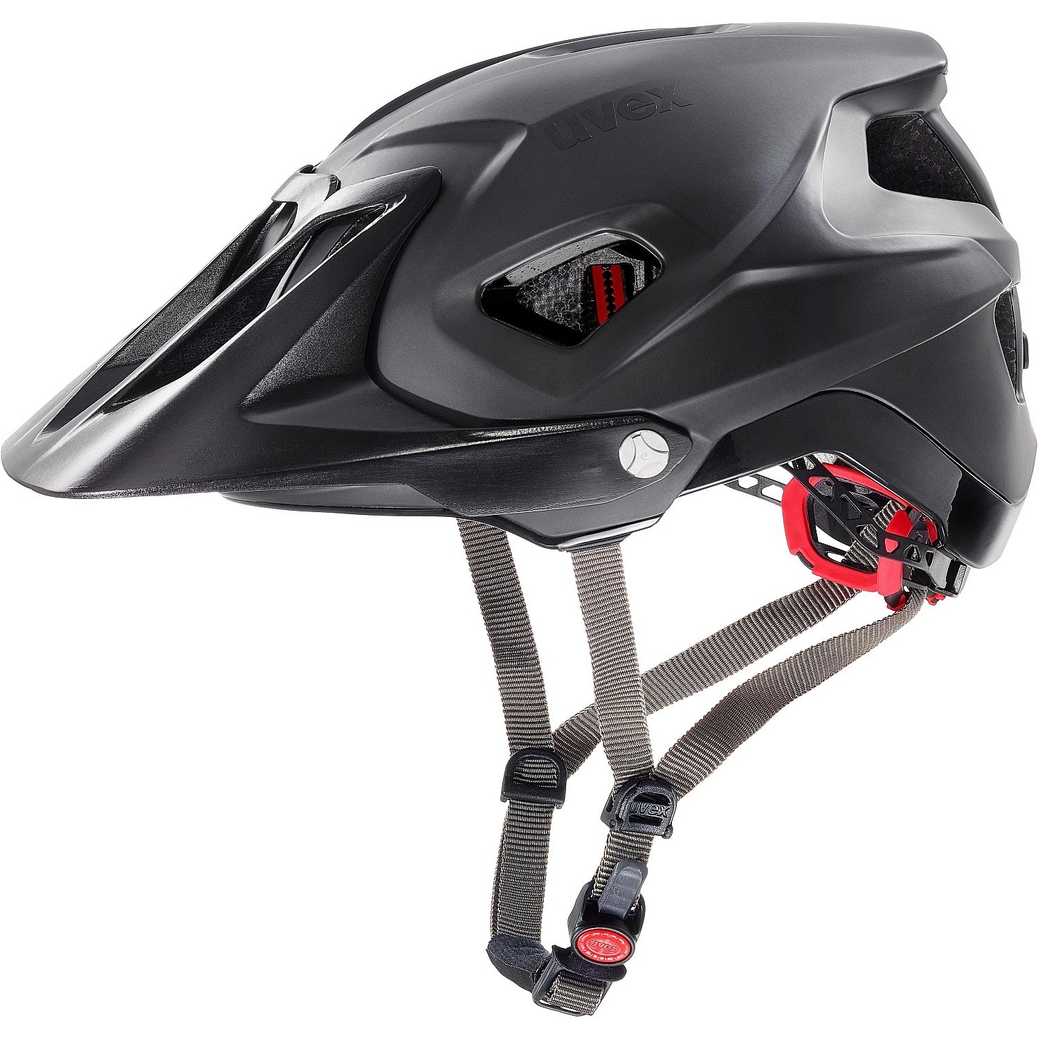 Helm Uvex Quatro Integrale - Black Mat/Shiny