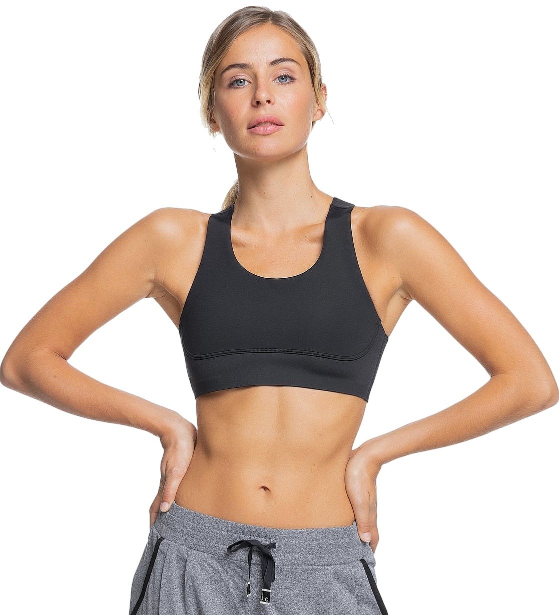 soutien-gorge Roxy Run To Me - KVJ0/True Black - women´s