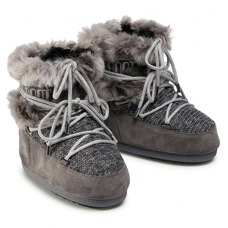 обувь Tecnica Moon Mars Wool Fur - Grey 