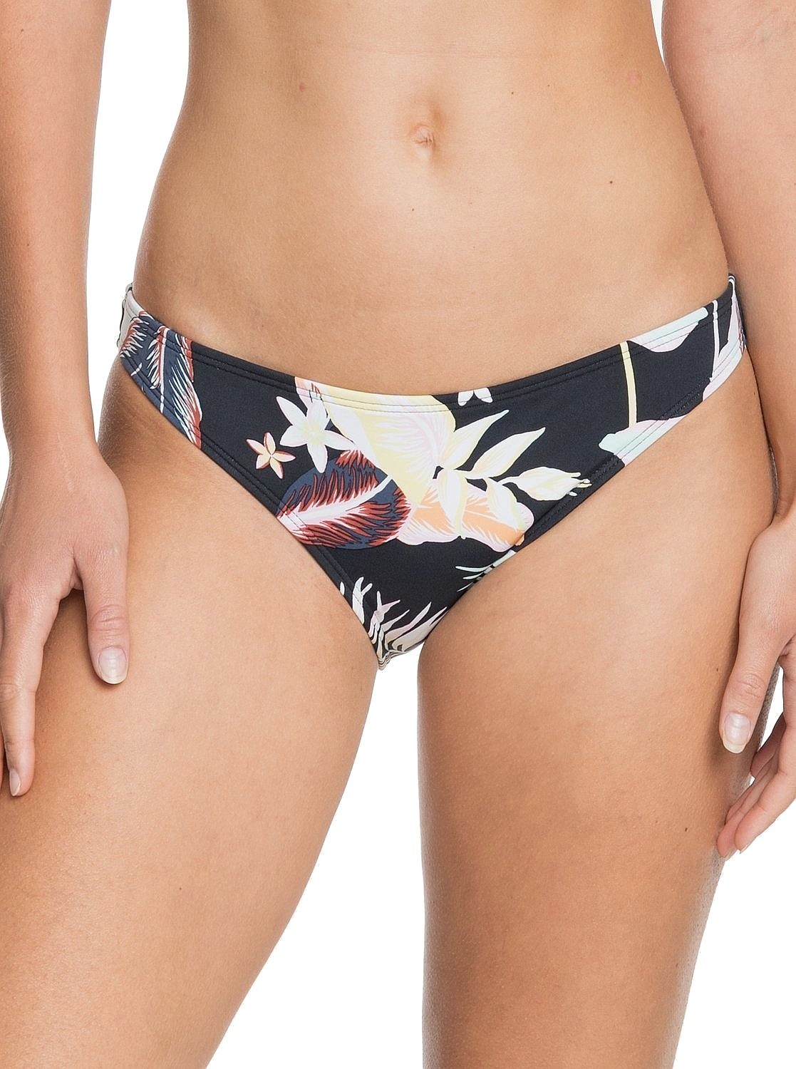 maillot de bain Roxy PT Beach Classics Moderate Bottom - KVJ7/Anthracite Praslin S - women´s