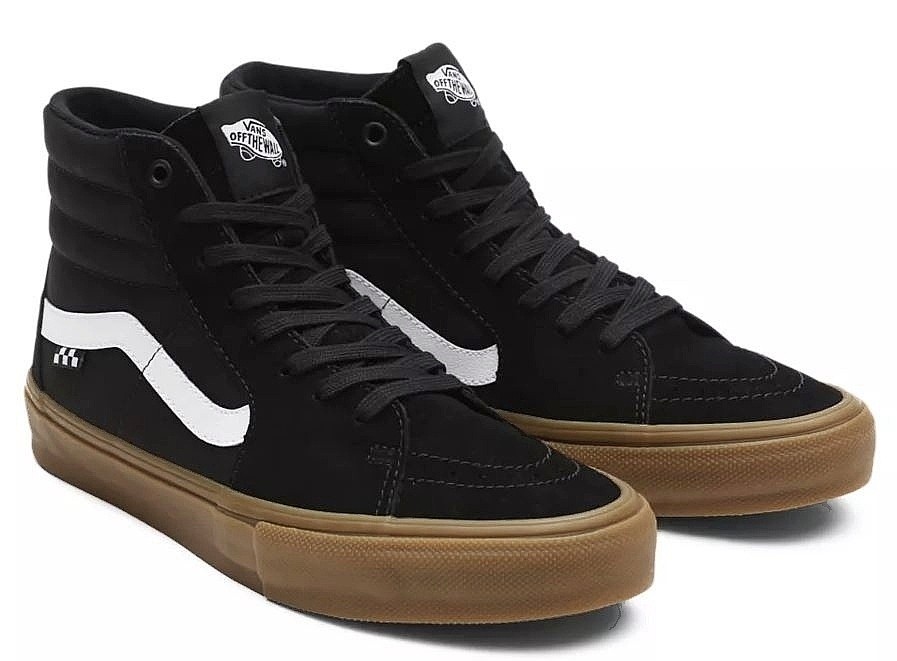 Schuhe Vans Skate Sk8-Hi - Black/Gum - men´s