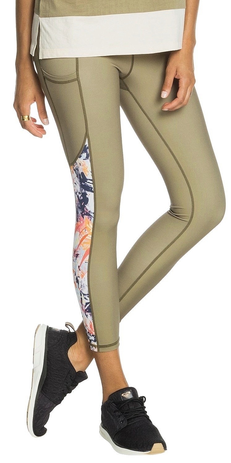 jambières Roxy Runway Circle II - TNF0/Covert Green - women´s