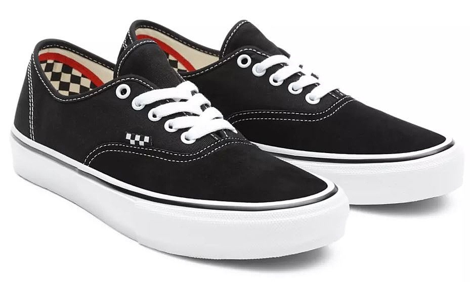 vans authentic black and white mens