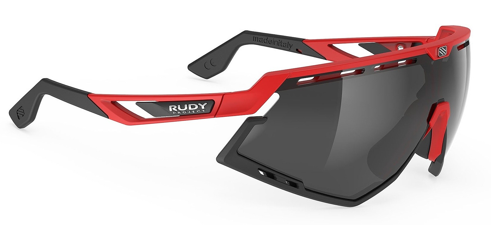 okulary Rudy Project Defender - Fire Red Matte/Smoke Black