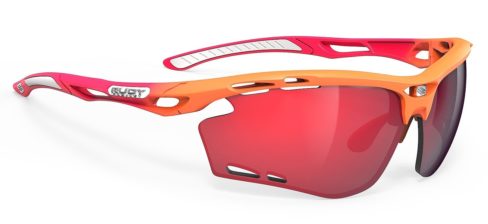 brýle Rudy Project Propulse - Mandarin Fade/Coral Matte/Multilaser Red