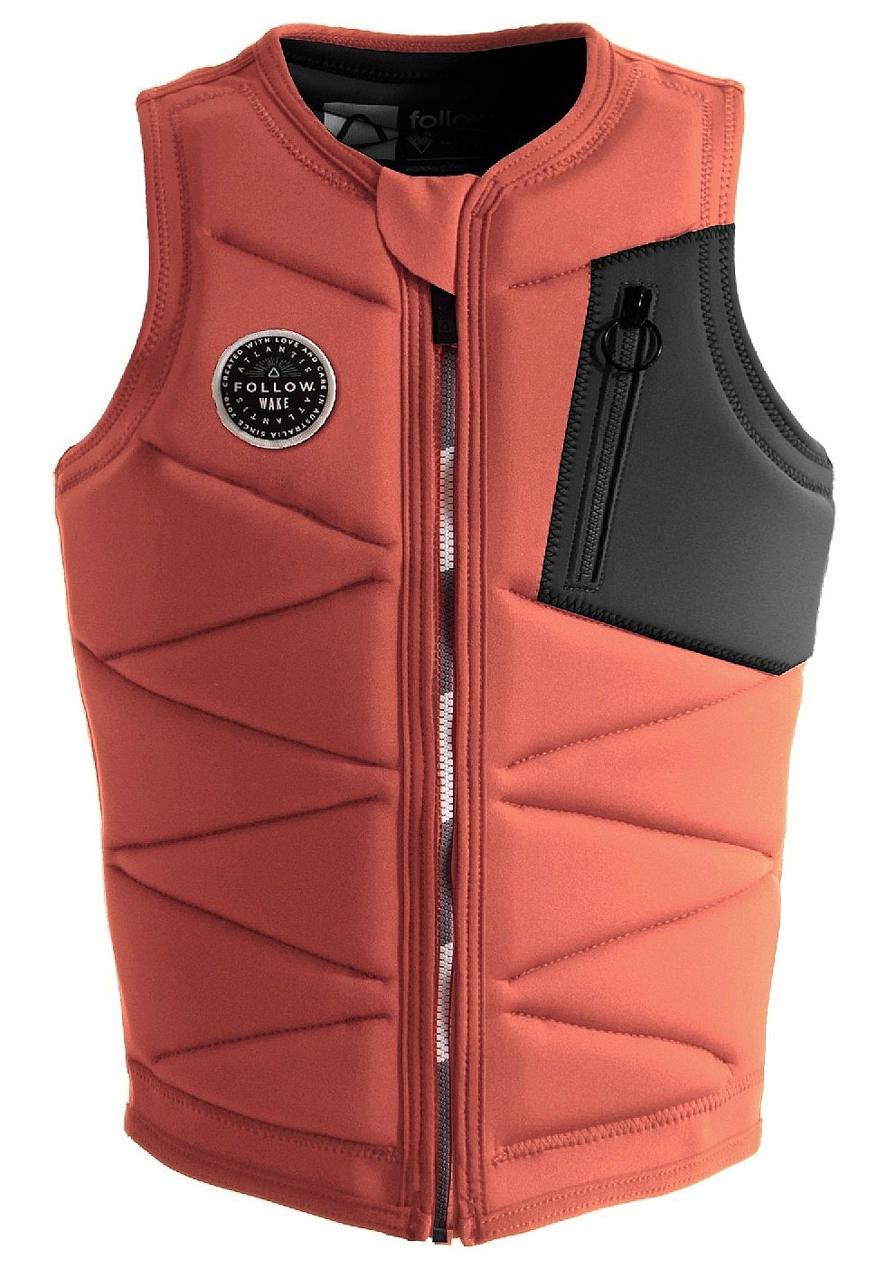 жилет Follow Atlantis - Salmon - women´s