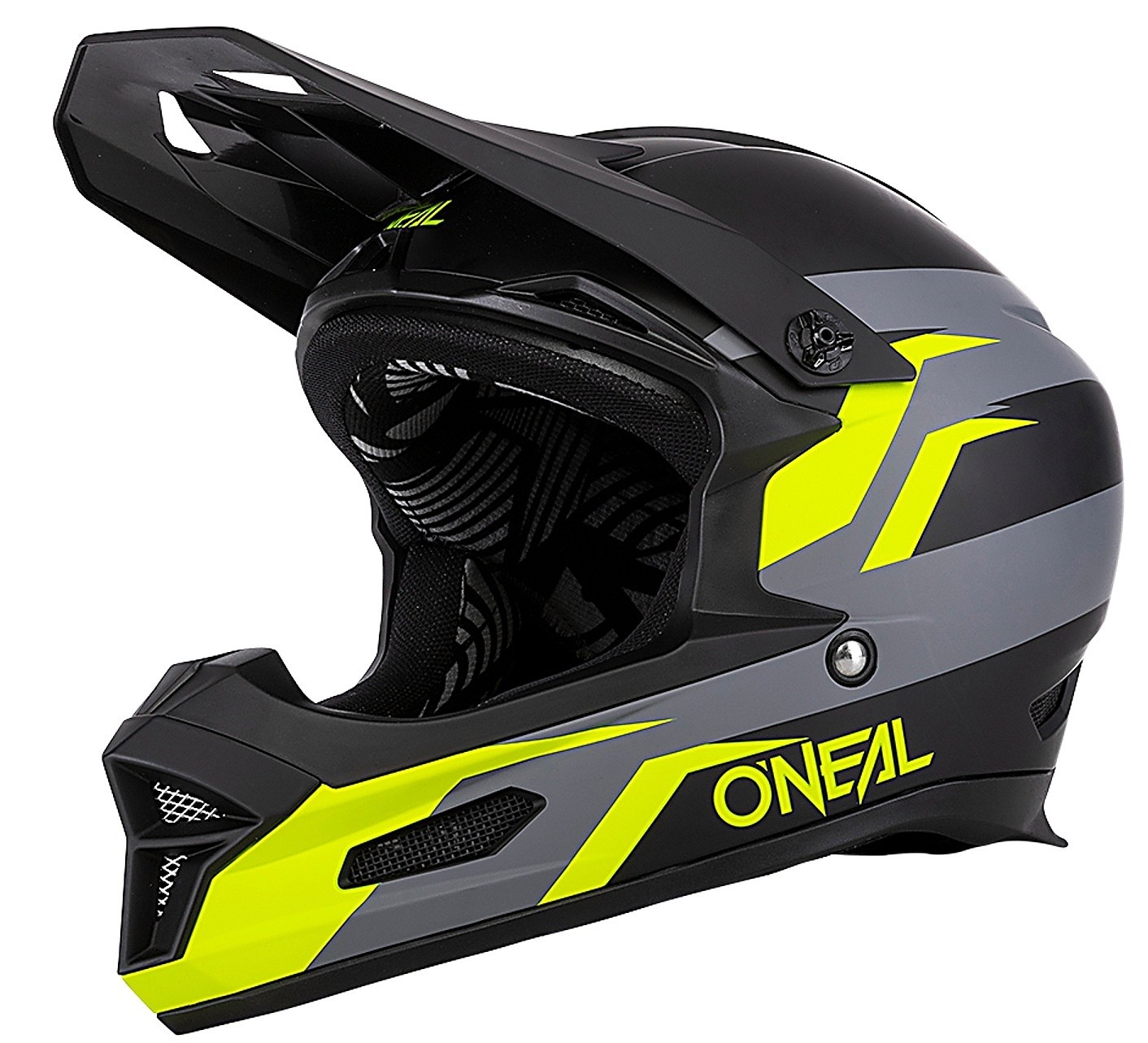 cască O'Neal Fury Stage - Black/Yellow