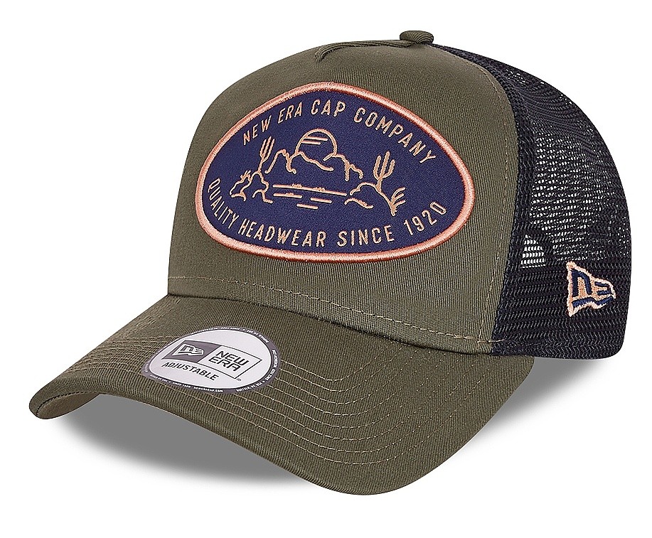 cap New Era 9FO AF Outdoor Patch Trucker - New Olive - men´s -  blackcomb-shop.eu