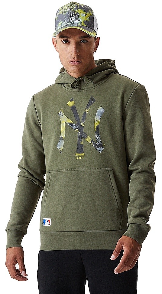 sudadera New Era Infill Logo MLB New York Yankees - New Olive - men´s -  blackcomb-shop.eu
